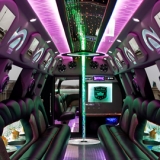 Huge space for up to 33 people - Hummer Daddy Limo Transfer